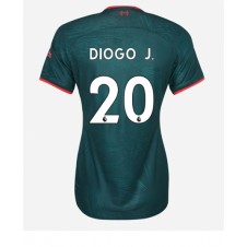 Liverpool Diogo Jota #20 Tredje Tröja Dam 2022-23 Korta ärmar